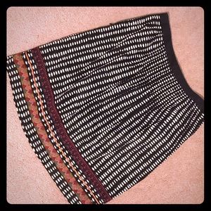 Anthropologie A-Line knee length skirt